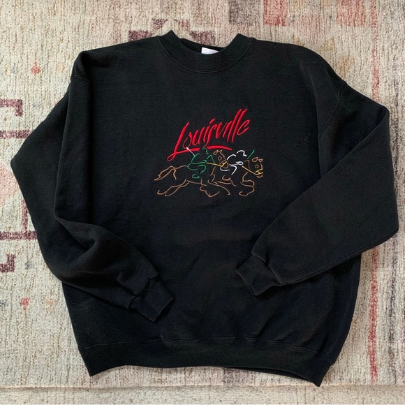 Vintage Shirts Vintage Louisville Kentucky Derby Sweatshirt Poshmark